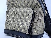 Rugtas gucci, gg supreme gold bees backpack - afbeelding 7 van  13