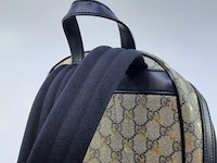 Rugtas gucci, gg supreme gold bees backpack - afbeelding 10 van  13