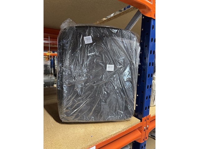 Rugtas laptop, dstrct, 230230-10, zwart, premium collection - afbeelding 3 van  4