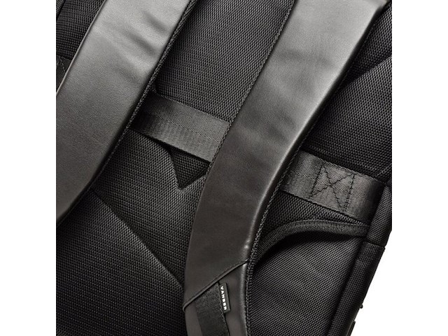 Rugtas, vanber by berba, black, rolltop - afbeelding 5 van  9