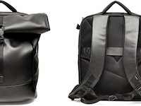 Rugtas, vanber by berba, black, rolltop - afbeelding 8 van  9