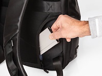 Rugtas, vanber by berba, black, rolltop - afbeelding 3 van  9