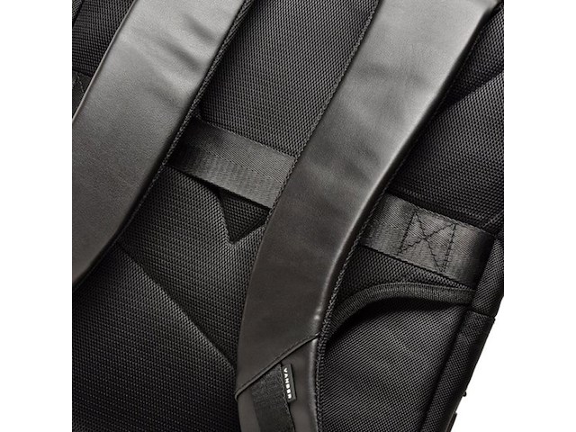 Rugtas, vanber by berba, black, rolltop - afbeelding 6 van  9