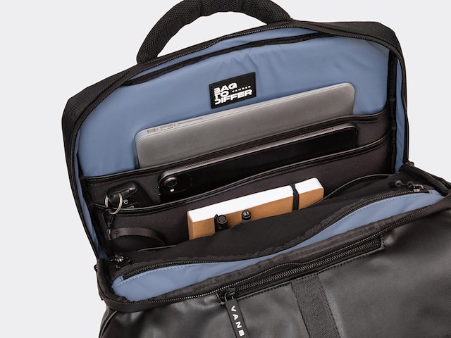 Rugtas, vanber by berba, black - afbeelding 6 van  8