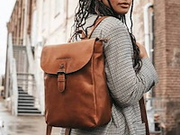 Rugzak, chesterfield, vermont, cognac - afbeelding 2 van  4