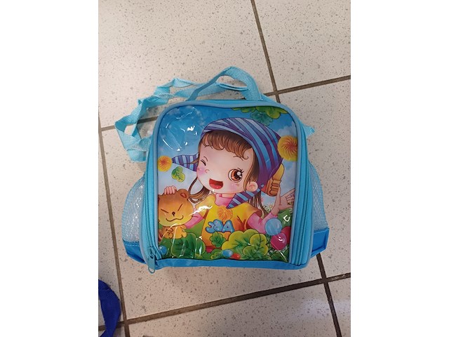 Rugzakje kids licht blauw 1x - afbeelding 5 van  5