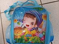 Rugzakje kids licht blauw 1x - afbeelding 5 van  5