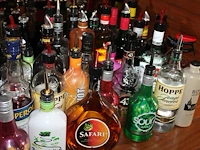 Ruim 60 aangebroken flessen sterke drank in grote diversiteit. - afbeelding 4 van  4