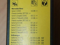 Ruitenwissers bosch 24 + 77 mercedes benz serie c of volkswagenbus. - afbeelding 3 van  3