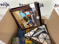 Rummikub my first + new sports - dartpijlen + goliath triominos original - bordspel - strategiespel + + pictionary air harry potter - mattel games - franstalige editie - afbeelding 2 van  2