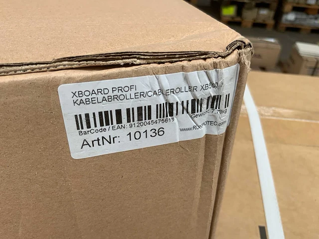 Runprotec x board xb500 kabel afroller - afbeelding 4 van  4