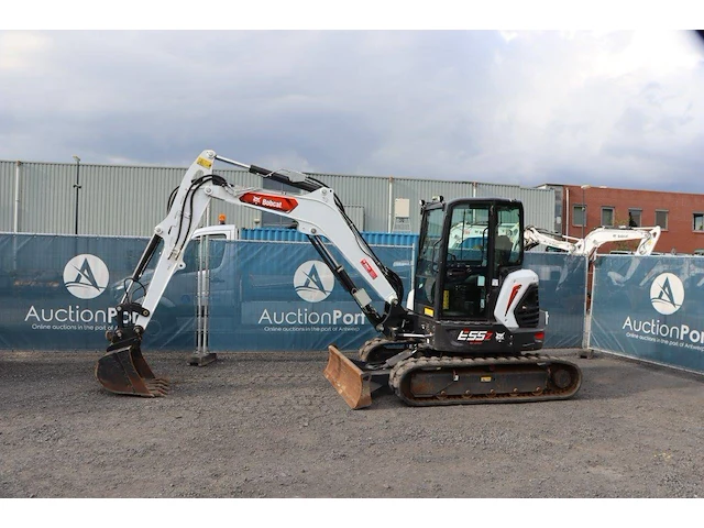 Rupsgraafmachine bobcat e55z diesel 2022 - afbeelding 1 van  1