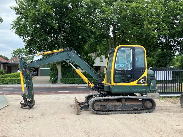 Rupsgraafmachine hyundai robex 55-7 diesel 2009 - afbeelding 1 van  1