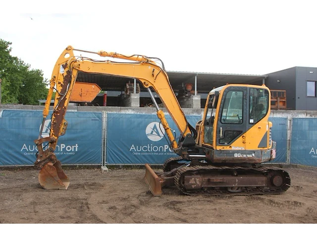 Rupsgraafmachine hyundai robex 80cr-9a diesel 2016 - afbeelding 1 van  1