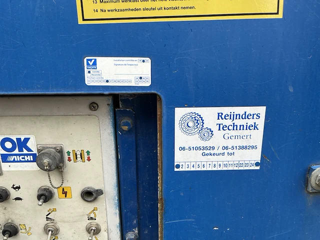 Rupshoogwerker aichi, bouwjaar 2001 - afbeelding 18 van  23