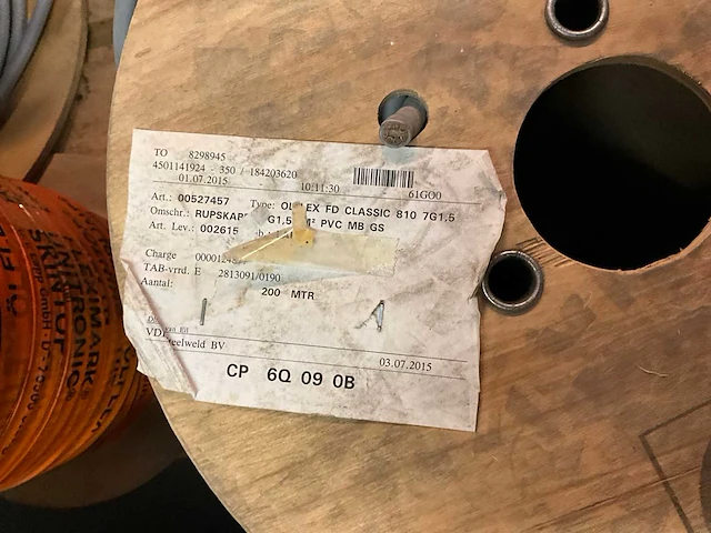 Rupskabel op haspel (4x) - afbeelding 8 van  8