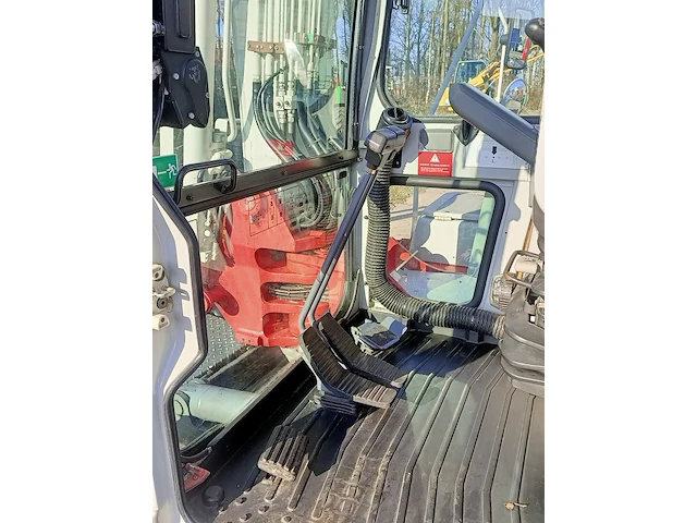 Rupskraan takeuchi, tb175 hydraulic excavator met herder maaibalk, bouwjaar 2011 - afbeelding 2 van  45