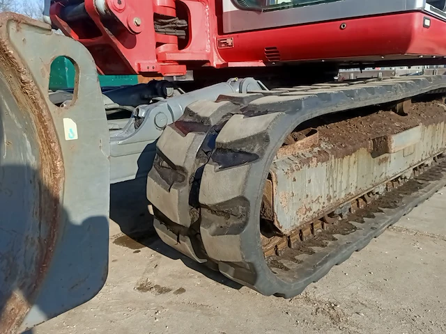Rupskraan takeuchi, tb175 hydraulic excavator met herder maaibalk, bouwjaar 2011 - afbeelding 15 van  45