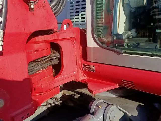 Rupskraan takeuchi, tb175 hydraulic excavator met herder maaibalk, bouwjaar 2011 - afbeelding 16 van  45
