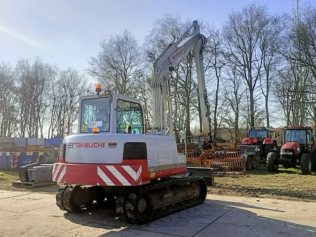 Rupskraan takeuchi, tb175 hydraulic excavator met herder maaibalk, bouwjaar 2011 - afbeelding 41 van  45
