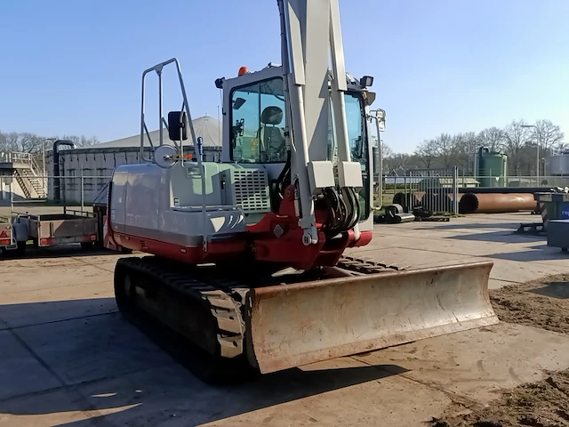 Rupskraan takeuchi, tb175 hydraulic excavator met herder maaibalk, bouwjaar 2011 - afbeelding 43 van  45