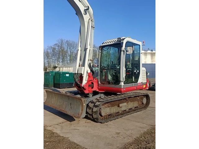 Rupskraan takeuchi, tb175 hydraulic excavator met herder maaibalk, bouwjaar 2011 - afbeelding 44 van  45