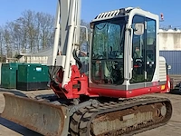 Rupskraan takeuchi, tb175 hydraulic excavator met herder maaibalk, bouwjaar 2011 - afbeelding 44 van  45