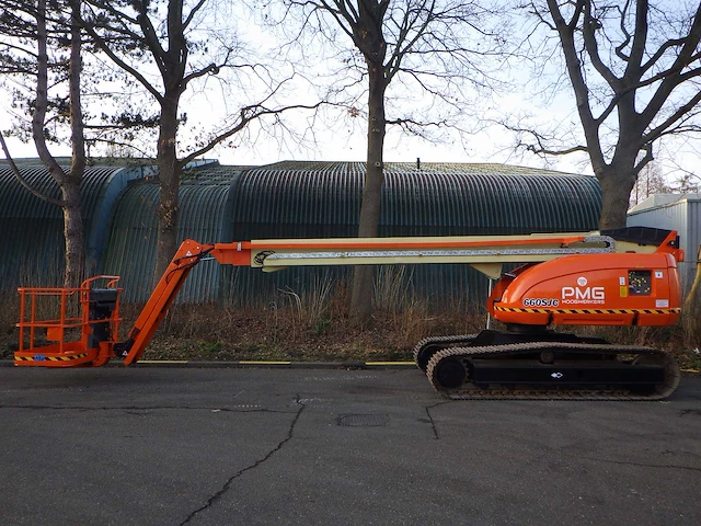Rupstelescoophoogwerker jlg 660sjc diesel 22.03m 2011 - afbeelding 1 van  1