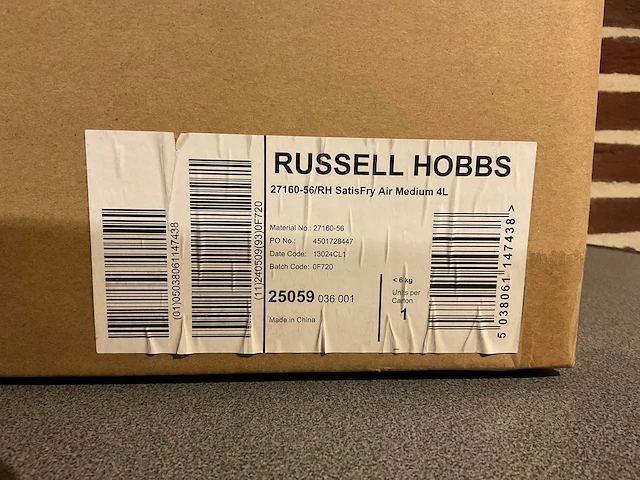 Russell hobbs - airfryer 4 liter - afbeelding 4 van  8
