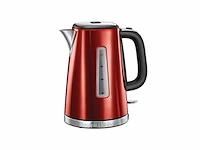 Russell hobbs 2321070 waterkoker luna rood chroom 1, 7liter - afbeelding 1 van  3