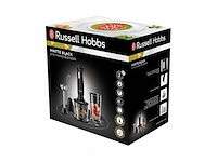 Russell hobbs 3-in-1 staafmixer mixen &kloppen, pureren, 700 ml, 500 watt matt zwart - afbeelding 4 van  6