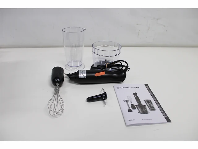 Russell hobbs 3-in-1 staafmixer mixen &kloppen, pureren, 700 ml, 500 watt matt zwart - afbeelding 5 van  6