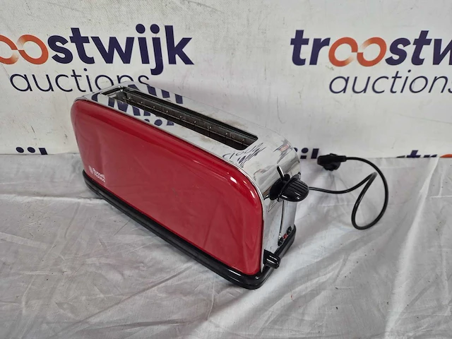 Russell hobbs colours plus+ 21391-56 - extra lange broodrooster - rood - afbeelding 2 van  2