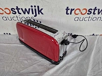 Russell hobbs colours plus+ 21391-56 - extra lange broodrooster - rood - afbeelding 2 van  2