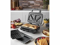 Russell hobbs creations 3 in 1 sandwich maker tosti-apparaat - wafelmaker - grillplaten - 26810-56 - afbeelding 2 van  2