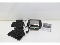 Russell hobbs creations 3 in 1 sandwich maker tosti-apparaat - wafelmaker - grillplaten - afbeelding 3 van  4