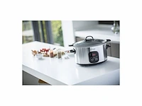 Russell hobbs maxicook 6l 200w zwart, roestvrijstalen multikoker - afbeelding 2 van  4