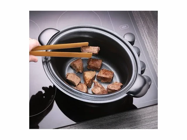 Russell hobbs maxicook 6l 200w zwart, roestvrijstalen multikoker - afbeelding 3 van  4