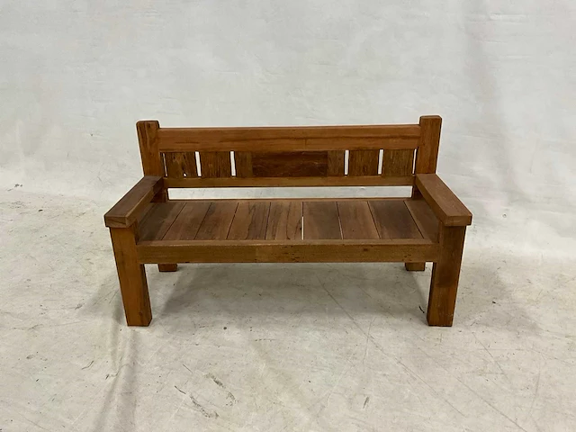 Rustiek tuinbank 160 cm. - afbeelding 1 van  5