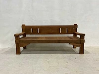 Rustieke tuinbank 200 cm - afbeelding 2 van  4