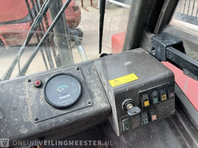 Ruwterrein heftruck manitou, m30.2, rood, bouwjaar 2012 - afbeelding 5 van  14