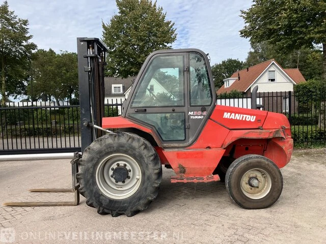Ruwterrein heftruck manitou, m30.2, rood, bouwjaar 2012 - afbeelding 7 van  14