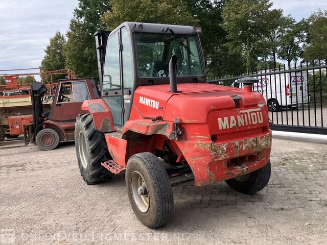 Ruwterrein heftruck manitou, m30.2, rood, bouwjaar 2012 - afbeelding 8 van  14