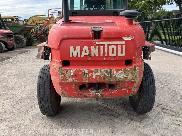 Ruwterrein heftruck manitou, m30.2, rood, bouwjaar 2012 - afbeelding 9 van  14