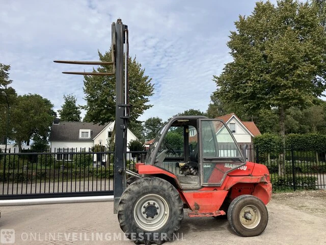 Ruwterrein heftruck manitou, m30.2, rood, bouwjaar 2012 - afbeelding 12 van  14