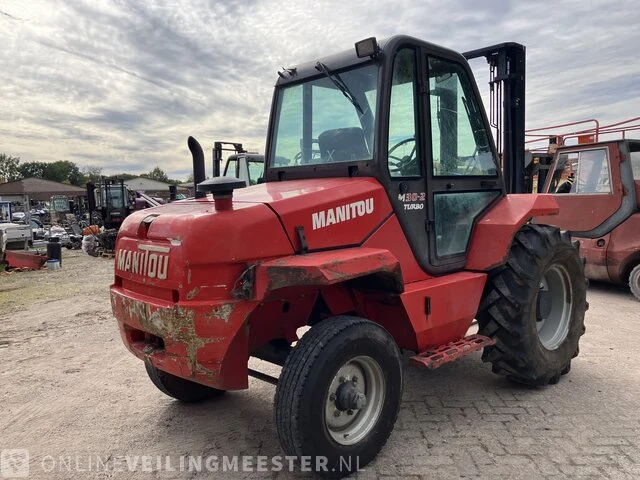 Ruwterrein heftruck manitou, m30.2, rood, bouwjaar 2012 - afbeelding 13 van  14