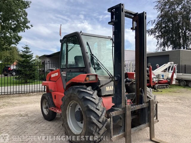Ruwterrein heftruck manitou, m30.2, rood, bouwjaar 2012 - afbeelding 14 van  14