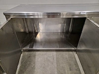 Rvs - 4 deuren - werktafel - afbeelding 2 van  4
