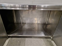 Rvs - 4 deuren - werktafel - afbeelding 3 van  4