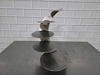 Rvs 5-delige taartstandaard - afbeelding 1 van  4